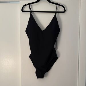 Jcrew Lana one-piece classic sculpt Black Swimsuit